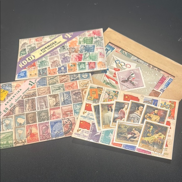 Other - Vintage Stamp Collection Set